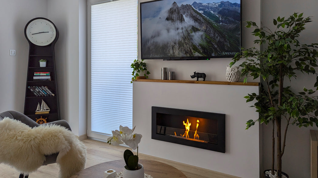 Biokamin NOVA SLIM mit GLAS