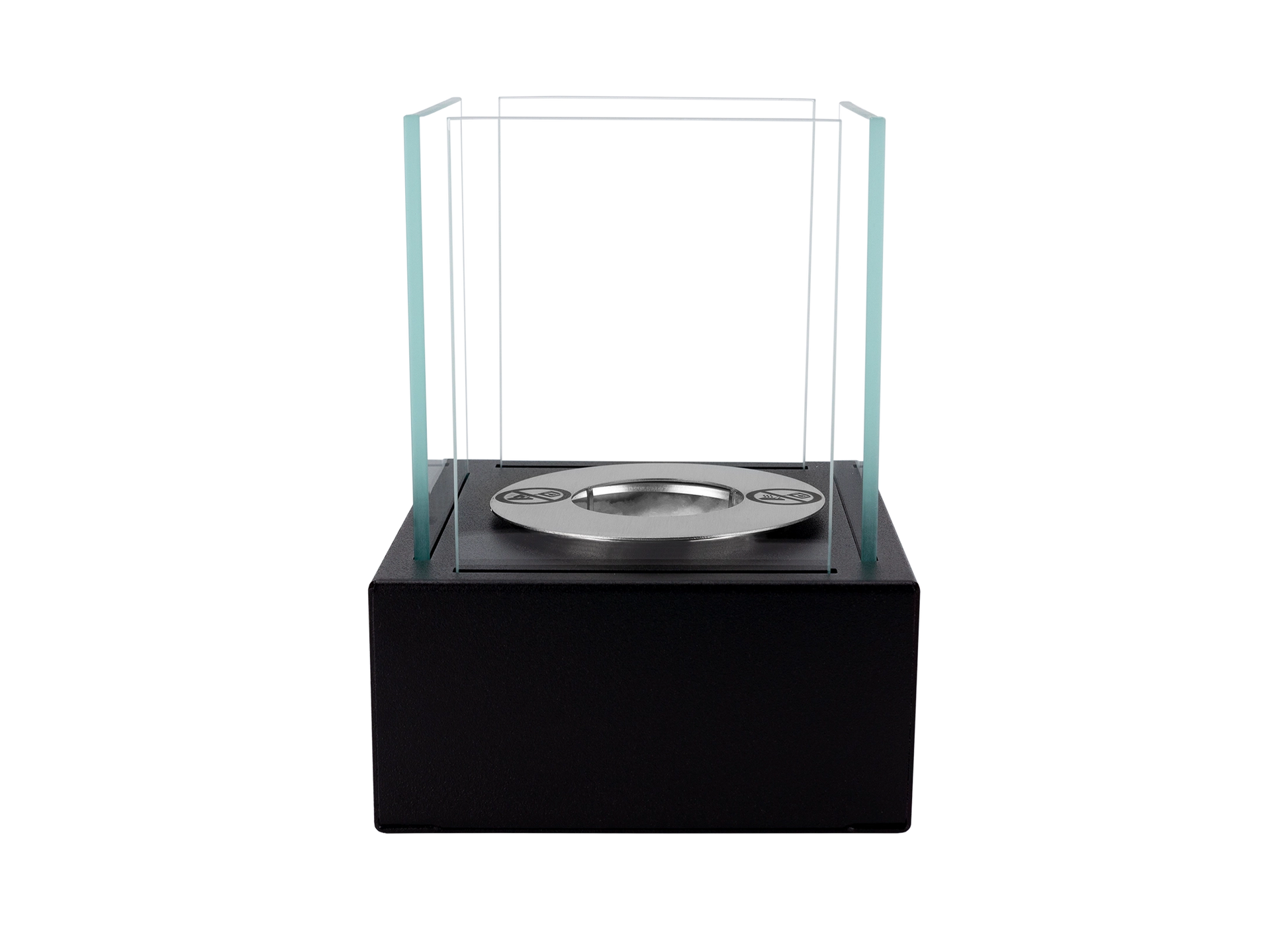 Biokominek Smart schwarz strukturiert