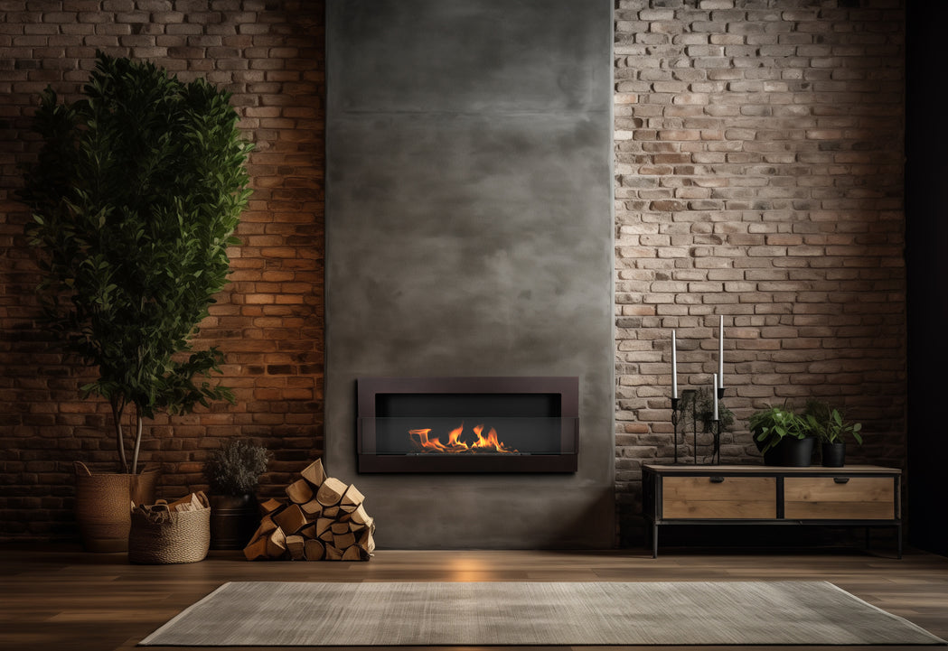 Biokamin NOVA MIT GLAS