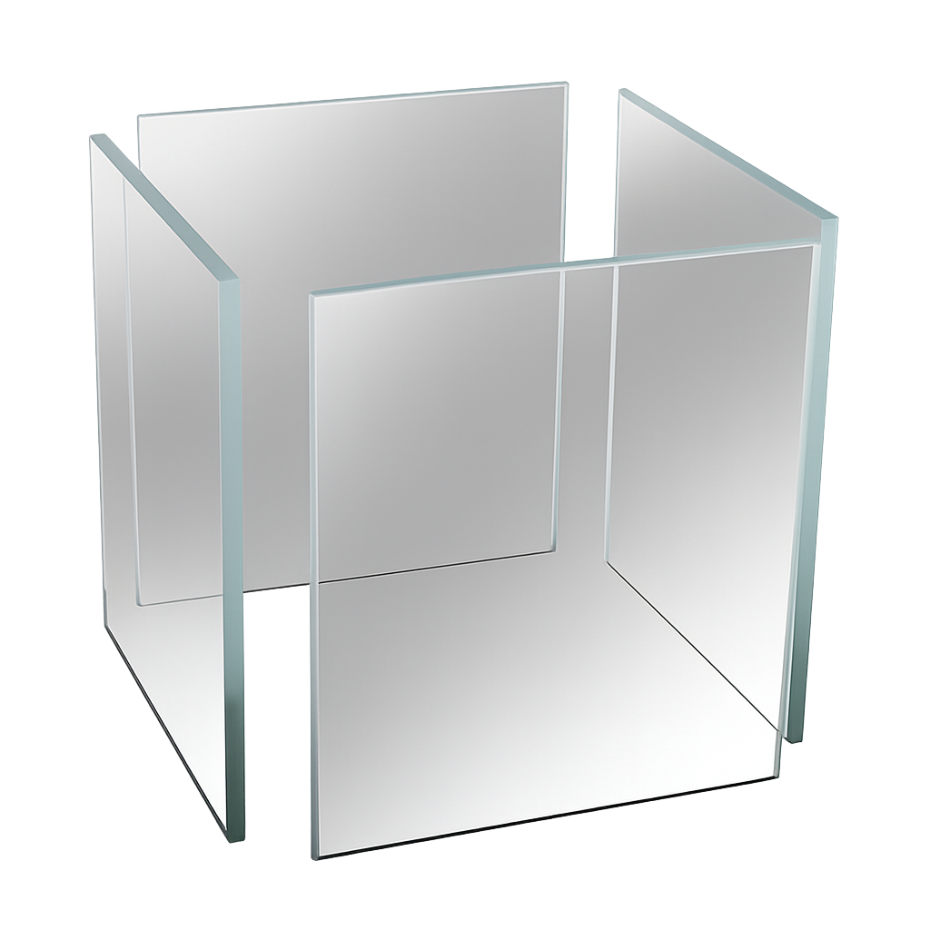 Glasscheiben-Set für freistehende SOLAYA (4 Stück)