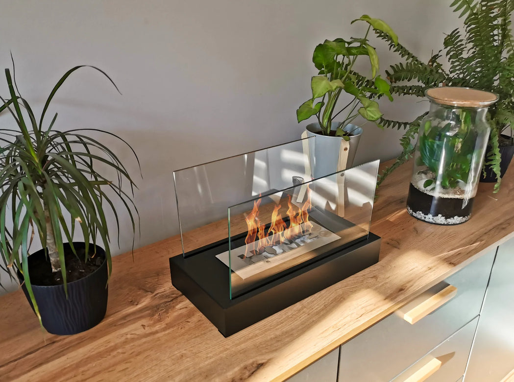 Glasscheiben-Set für Biokamin Home (2 Stück)